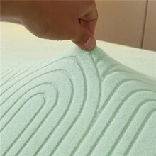 1 件組無臂提花天鵝絨沙發床罩彈性全包簡約聚酯纖維沙發套通用四季通用 - 綠色 - 查看 9