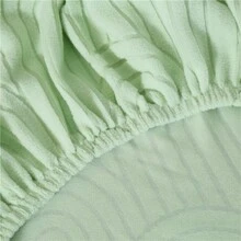 1 件組無臂提花天鵝絨沙發床罩彈性全包簡約聚酯纖維沙發套通用四季通用 - 綠色 - 查看 10