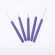 5PCS Purple Color Multifunction Quilling Slotted Pen Kit Quilling Needle Pen Paper Quilling Filigrana Tools Set For Paper Strips Quilling Paper-Rolling,Paper-Scrolling,Filigree,Mosaic,Quilling Project Casual Summer, School