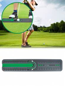Golf Putter Alignment Guide Rail Precision Trainer - Grey - View 4