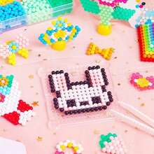 1入水噴氣珠魔術泡泡珠玩具,兒童教育禮物,手工diy拼圖遊戲玩具（不可食用） - 彩色 - 查看 7