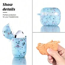 Compatible With Airpods Pro 2 Case Silicone Luminous Earphone Case Headphone Cover Headset Shell Compatible With Apple Air Pod 3 Pro 2nd Generation 2022 - Pink - View 5