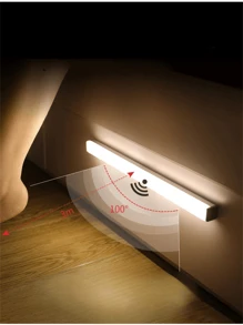 10/20/30/50cm Warm LED Bar Cabinet Light Dimmable Rechargeable Night Light - Yellow - View 2