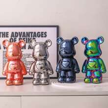 1pc Electroplated Ceramic Piggy Bank For Living Room, Nordic Style Tv Cabinet Room Decoration, Any Color Best Gifts Birthday Graduation