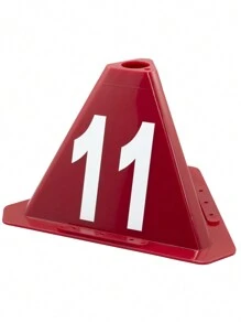 10 Conos De Identificación Vehicular Con Imán, Enumerados Del 1 Al 10, Colores Surtidos, Ponle Color A Tus Procesos - Multicolor - Ver 11