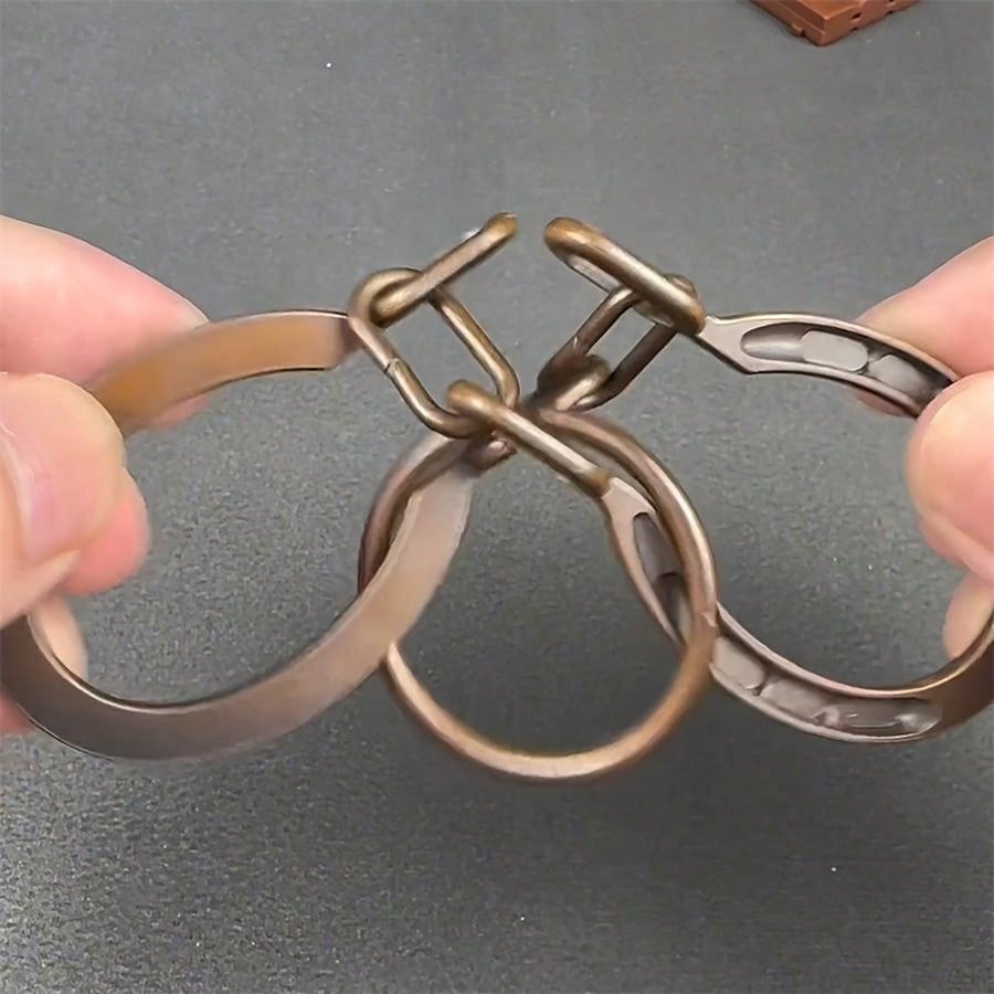 1 Pc Horseshoe Lock Puzzle Zinc Alloy Unlocking Kongming Lock Magic