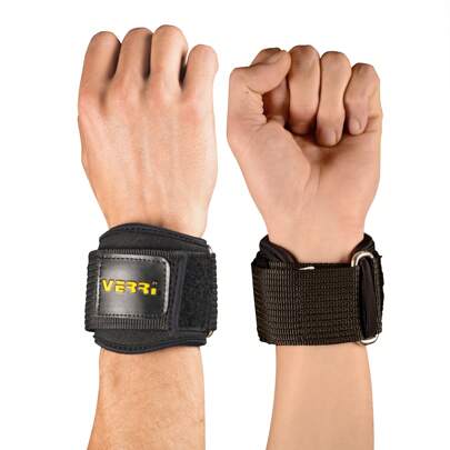  Muñequeras Uso Rudo Verri fitness deportivas protección articulaciones muñecas gimnasio