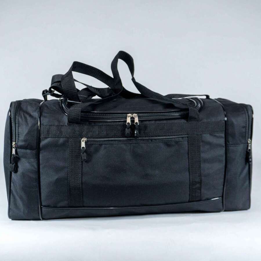 Mala de Bordo Multifuncional Impermeável - Bolsa de Academia e Viagem - Preto - Visão 1