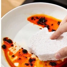 Kawaii Sponge Washcloth For Dishes Cute Cleaning Sponge Scrub Pad Cleaning Rag Dish Cleaning Brush Wok Multi-Function Dish Sponge Kitchen Wood Pulp Cartoon Dish Brush-Style Random - White - View 4