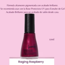 Jafra Esmalte de Gel para uñas acabado brillante Raging Raspberry de 12 ml / para Dama - Negro - Ver 2