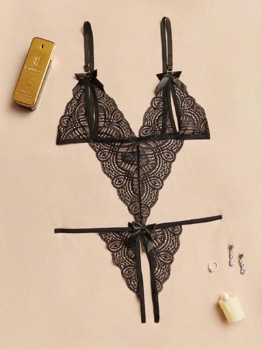 Women Sexy Lingerie Sets - Negro - Ver 1