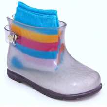 Kid's Rain Boots - 無色 - 查看 2
