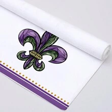 1入套卡尼瓦爾象徵印花碗布,廚房清潔布 - 彩色 - 查看 6