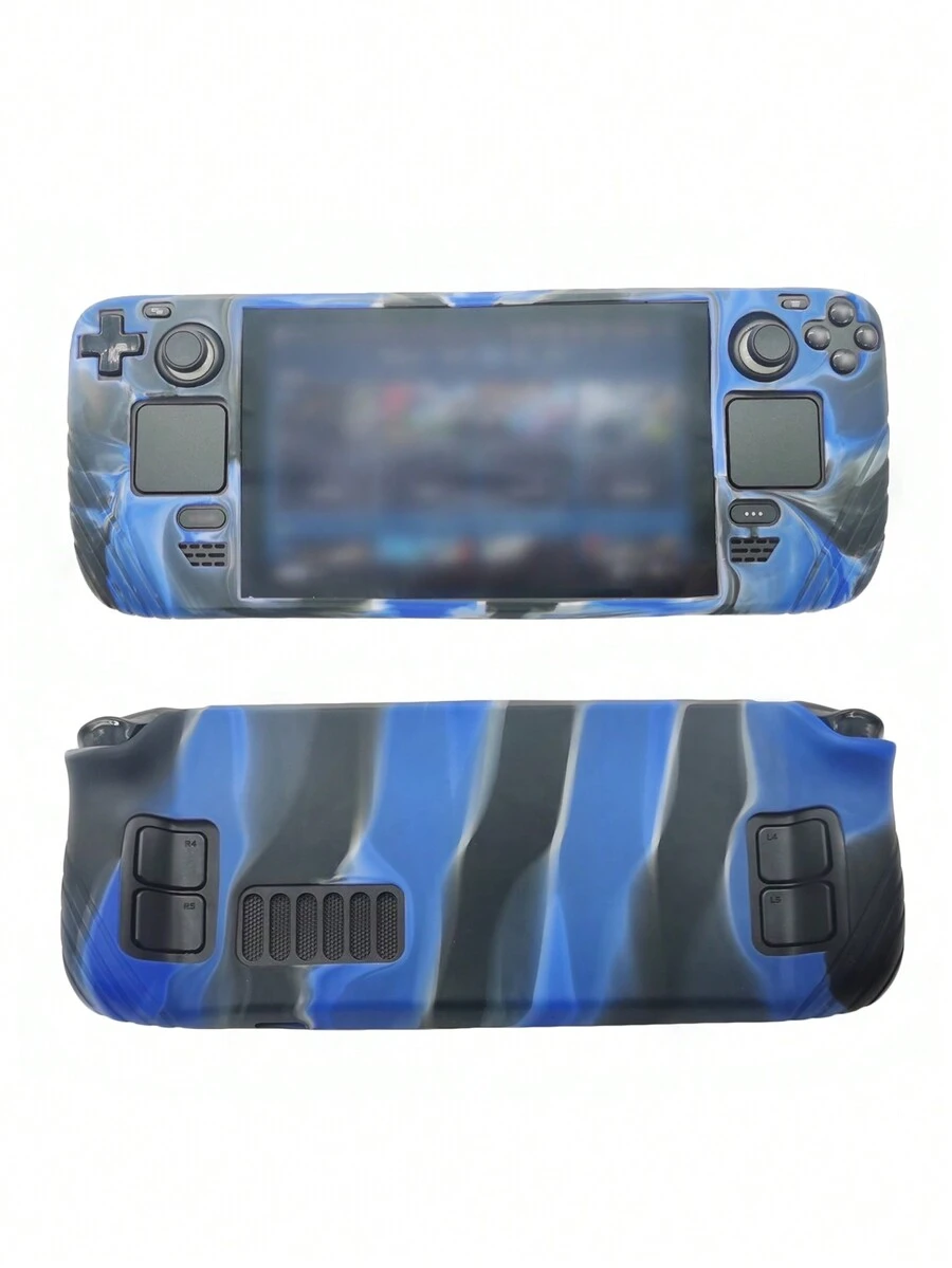 1 件套 Steam Deck 遊戲機矽膠保護套,防滑、防塵、防汗、防刮並增強遊戲機的操控性 - 彩色 - 查看 1
