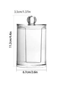 1入組多功能透明化妝品墊收納支架