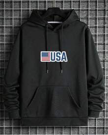 Men Sweatshirts - 黑色 - 查看 1