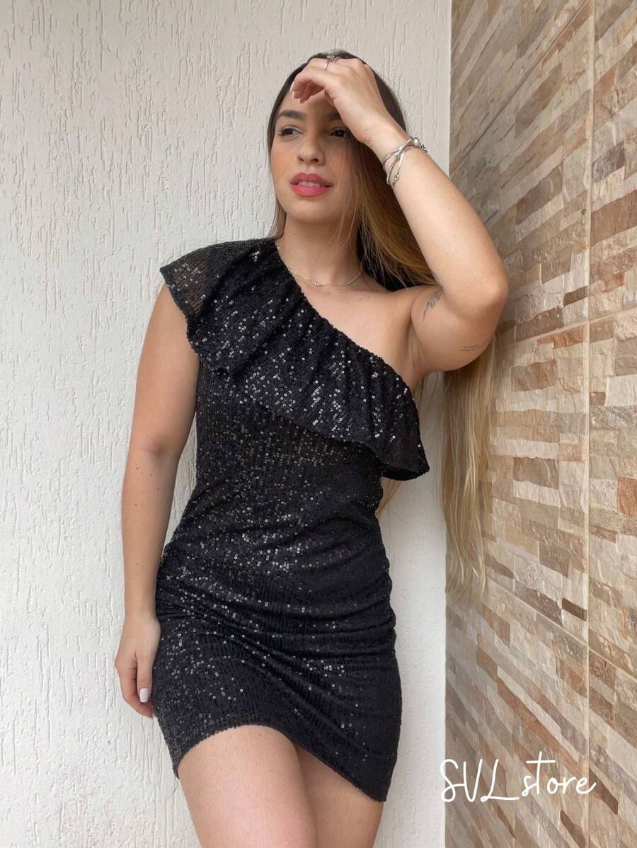 Women Dresses - Black - View 1