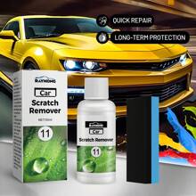 1瓶50ml汽車刮痕修復液,可清除污垢並磨光,重現漆面,適用於噴漆翻新抗刮擦塗料 - 白色 - 查看 1