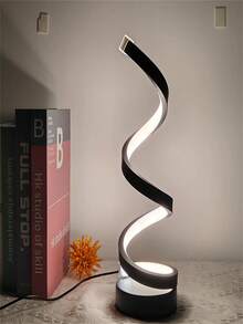 1pc Led Bar Table Lamp Usb Powered Ambient Light For Decoration Atmosphere Night Light Desk Creative Lamp - Black - View 4