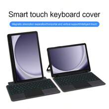 Backlit Touchpad Horizontal And Vertical Support Keyboard Protective Case Compatible With Samsung Galaxy Tab A9 Plus 11 Inch Tablet - Black-english Layout - View 6