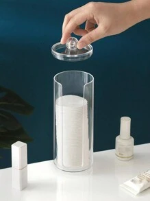 1 件塑料桌垫清洁刷化妆品收纳盒，适用于梳妆台、浴室、梳妆台和台面返校 - 無色 - 查看 4