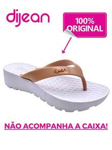 Women Flat Sandals - 棕白色 - 查看 2