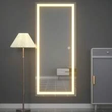 70"X 24" Full Body Mirror With Lights,LED Full Length Mirror With Lights, Full Length Decor Mirror Dressing Mirror With Lights,Lighted LED Mirror Full Length With Lights,