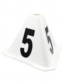 10 Conos De Identificación Vehicular Con Imán, Enumerados Del 1 Al 10, Colores Surtidos, Ponle Color A Tus Procesos - Multicolor - Ver 7