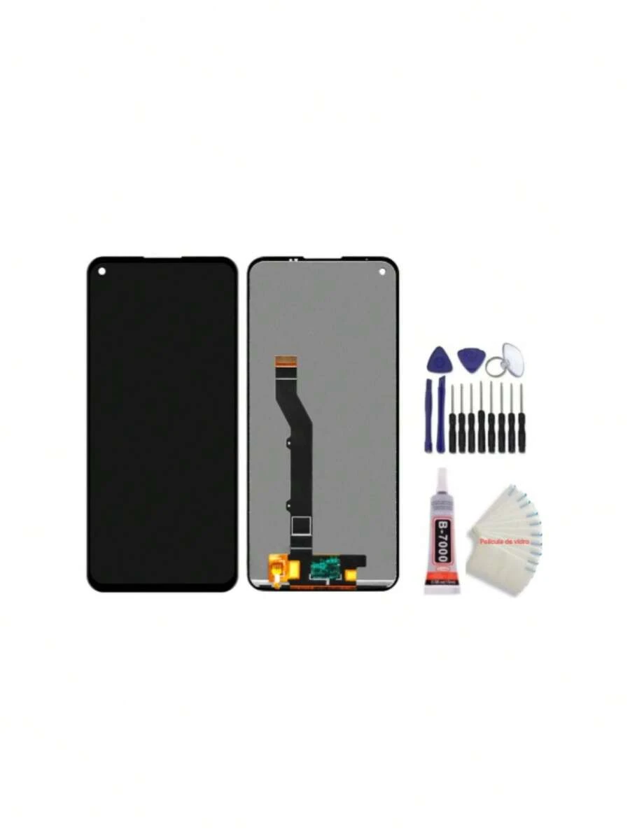 Mobile Phone LCD Screens - Tela Sem Aro Preto + Pelicula Video + Chaves + Cola 15ml - 查看 1