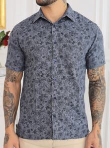Men Shirts - Grey - View 1
