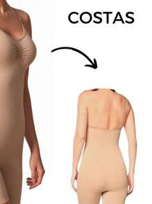 Seamless Body Shaper Shorts High Compression - Màu be - Xem 2