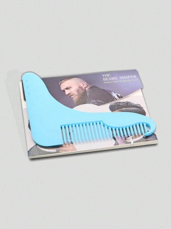 1pc Blue Mustache Shaped Comb for Sale New Zealand New Collection Online SHEIN New Zealand