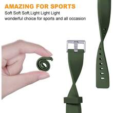 3 件裝腕帶替換零件相容於 Fitbit Inspire Hr/inspire/inspire 2/ace 2 健身追蹤器（男女款） - 彩色 - 查看 4