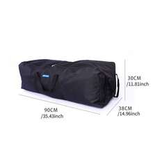 便攜式室內外衣物和雜物收納袋 - 黑色 - 查看 3