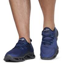 Men Sneakers - Màu xanh hải quân - Xem 2