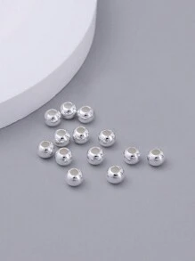 2克/包銀釘珠DIY首飾配件 - 銀色 - 查看 1