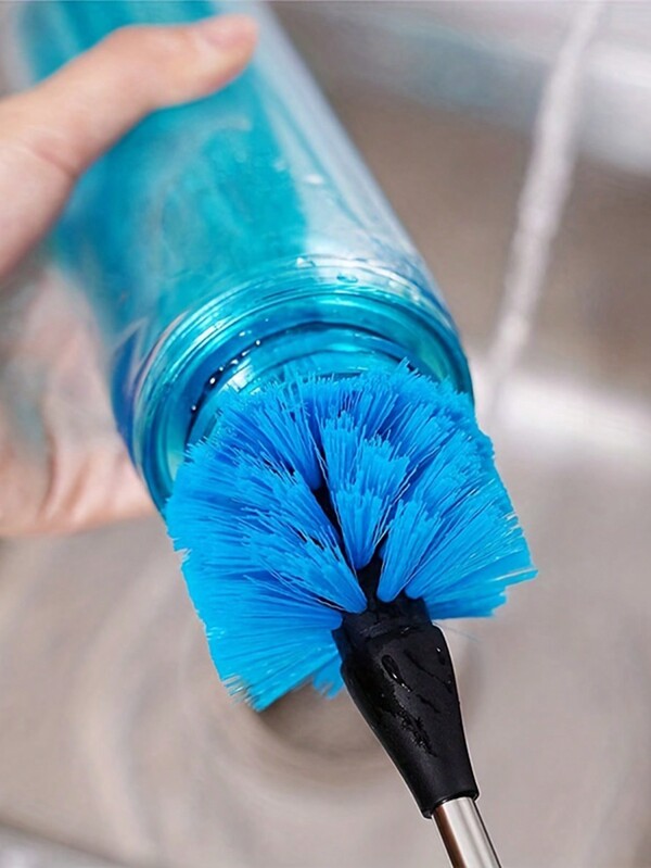 4pcs/Set Ultimate 3In1 Water Bottle Cleaning Brush Set Suitable For