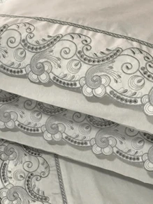 Sheet Sets With Pillowcases - Grey - View 1
