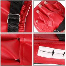 跆拳道拳击靶、弧形拳击靶、散弹式拳击训练器材、脚靶 - 紅色 - 查看 4