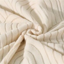 1 Piece Jacquard Velvet Sofa Cover, Elastic Full Skirt Sofa Cover, Simple Modern Polyester Fiber, Suitable For Living Room And Home - Beige - View 11