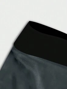 男款 3 件裝透氣舒適腰帶平口內褲 - 彩色 - 查看 5