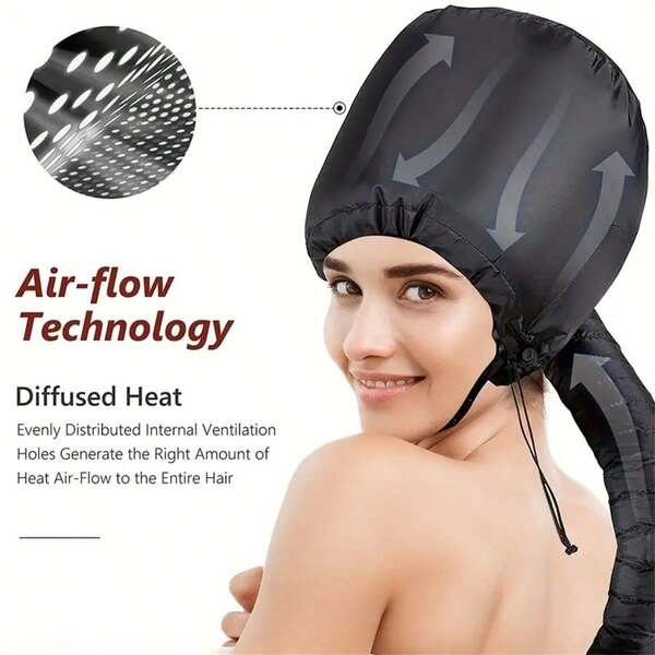 Hair Dryer Cap Warm Air Drying Baked Oil Cap Household Hat SHEIN USA