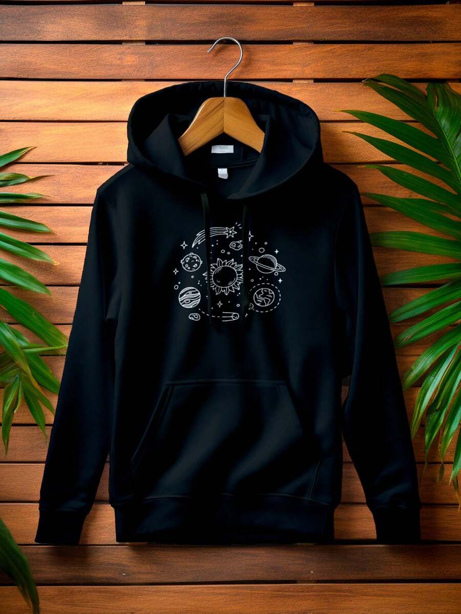 Blusa Moletom Espaço Via Láctea CANGURU 1015