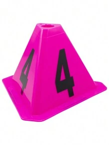 10 Conos De Identificación Vehicular Con Imán, Enumerados Del 1 Al 10, Colores Surtidos, Ponle Color A Tus Procesos - Multicolor - Ver 12