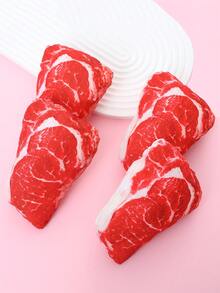 寵物用品狗狗磨牙清潔玩具耐用毛絨玩具僅供寵物使用帶聲音 - 紅色 - 查看 9