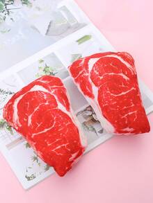 寵物用品狗狗磨牙清潔玩具耐用毛絨玩具僅供寵物使用帶聲音 - 紅色 - 查看 4