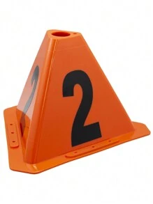 10 Conos De Identificación Vehicular Con Imán, Enumerados Del 1 Al 10, Colores Surtidos, Ponle Color A Tus Procesos - Multicolor - Ver 10