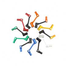 PowerMotor CNC機車換擋桿可折疊，適用於KTM Kawasaki Suzuki Pit Dirt Bike Enduro機車改裝部件 - 黃色 - 查看 3