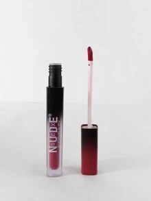 Nude Style Long-Lasting Liquid Lipstick Set Of 12 Pieces - Multicolor - View 4