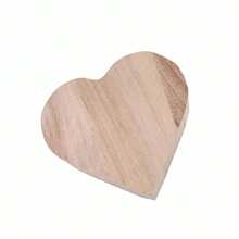 1pc Heart-Shaped Wooden Box - Perfect For Jewelry, Trinkets, And Gifts Sun Travel Cool Back To School - Multicolor - View 6